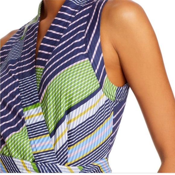 Tory Burch Overprinted Wrap Dress - Picture 6 of 16